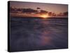 California, San Diego, Sunset Cliffs, Waves on the Ocean at Sunset-Christopher Talbot Frank-Stretched Canvas