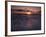 California, San Diego, Sunset Cliffs, Waves on the Ocean at Sunset-Christopher Talbot Frank-Framed Photographic Print