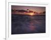 California, San Diego, Sunset Cliffs, Waves on the Ocean at Sunset-Christopher Talbot Frank-Framed Photographic Print