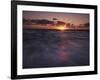 California, San Diego, Sunset Cliffs, Waves on the Ocean at Sunset-Christopher Talbot Frank-Framed Photographic Print