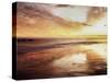 California, San Diego, Sunset over Tide Pools on the Pacific Ocean-Christopher Talbot Frank-Stretched Canvas