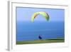 California, San Diego, Torrey Pines Gliderport. Hang Gliders Landing-Steve Ross-Framed Photographic Print