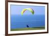 California, San Diego, Torrey Pines Gliderport. Hang Gliders Landing-Steve Ross-Framed Photographic Print