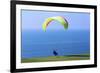 California, San Diego, Torrey Pines Gliderport. Hang Gliders Landing-Steve Ross-Framed Photographic Print