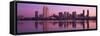 California, San Diego, Twiilight-null-Framed Stretched Canvas