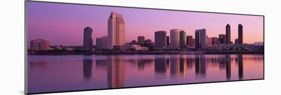 California, San Diego, Twiilight-null-Mounted Photographic Print