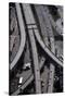 California, San Francisco, Aerial of the Alemany Maze Interchange-David Wall-Stretched Canvas