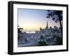 California, San Francisco, Downtown and Transamerica Building, USA-Alan Copson-Framed Photographic Print