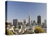 California, San Francisco, Downtown Skyline and Transamerican Pyramid, USA-Michele Falzone-Stretched Canvas