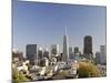 California, San Francisco, Downtown Skyline and Transamerican Pyramid, USA-Michele Falzone-Mounted Photographic Print