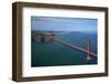 California, San Francisco, Golden Gate Bridge and San Francisco Bay-David Wall-Framed Photographic Print