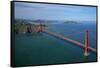 California, San Francisco, Golden Gate Bridge and San Francisco Bay-David Wall-Framed Stretched Canvas