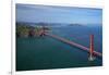 California, San Francisco, Golden Gate Bridge and San Francisco Bay-David Wall-Framed Photographic Print