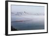 California, San Francisco Golden Gate Bridge Disappearing into Fog-John Ford-Framed Photographic Print