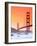 California, San Francisco, Golden Gate Bridge from Marshall Beach, USA-Alan Copson-Framed Photographic Print