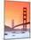 California, San Francisco, Golden Gate Bridge from Marshall Beach, USA-Alan Copson-Mounted Photographic Print