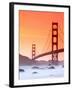 California, San Francisco, Golden Gate Bridge from Marshall Beach, USA-Alan Copson-Framed Photographic Print