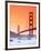 California, San Francisco, Golden Gate Bridge from Marshall Beach, USA-Alan Copson-Framed Photographic Print