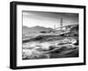 California, San Francisco, Golden Gate Bridge from Marshall Beach, USA-Alan Copson-Framed Photographic Print