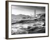 California, San Francisco, Golden Gate Bridge from Marshall Beach, USA-Alan Copson-Framed Photographic Print