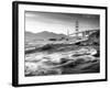 California, San Francisco, Golden Gate Bridge from Marshall Beach, USA-Alan Copson-Framed Photographic Print