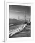 California, San Francisco, Golden Gate Bridge from Marshall Beach, USA-Alan Copson-Framed Photographic Print