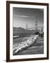 California, San Francisco, Golden Gate Bridge from Marshall Beach, USA-Alan Copson-Framed Photographic Print