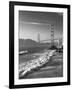 California, San Francisco, Golden Gate Bridge from Marshall Beach, USA-Alan Copson-Framed Photographic Print