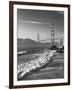 California, San Francisco, Golden Gate Bridge from Marshall Beach, USA-Alan Copson-Framed Photographic Print