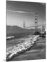 California, San Francisco, Golden Gate Bridge from Marshall Beach, USA-Alan Copson-Mounted Photographic Print