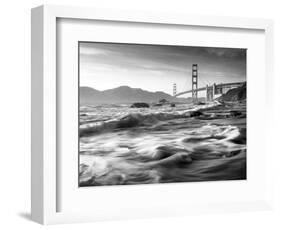 California, San Francisco, Golden Gate Bridge from Marshall Beach, USA-Alan Copson-Framed Photographic Print