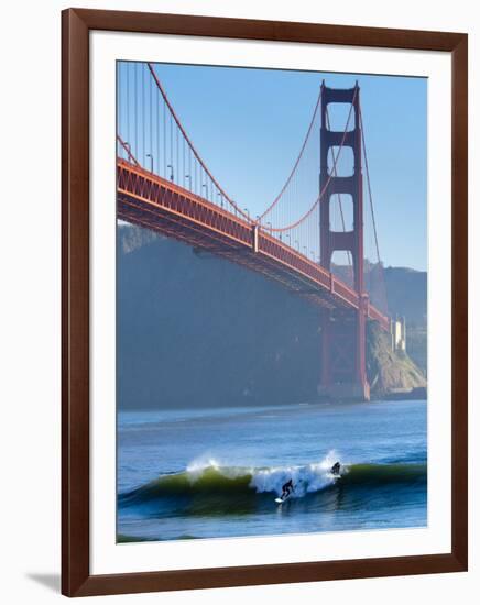 California, San Francisco, Golden Gate Bridge, USA-Alan Copson-Framed Photographic Print