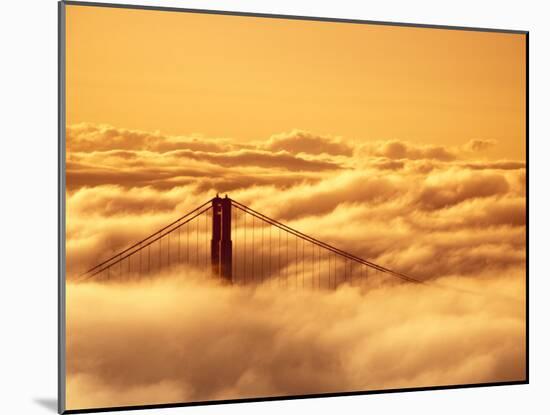 California, San Francisco, Golden Gate Bridge, USA-Alan Copson-Mounted Photographic Print