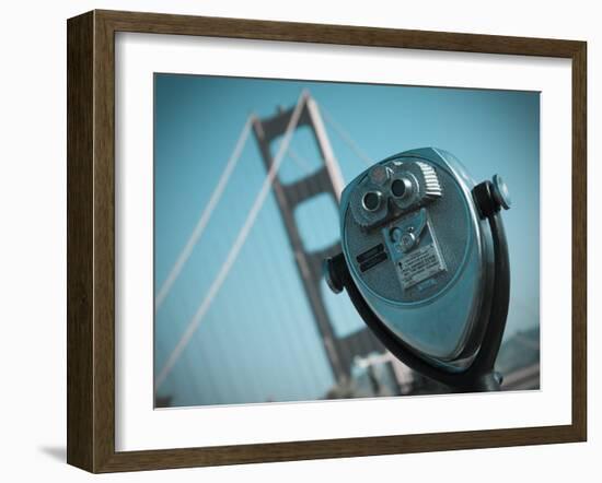 California, San Francisco, Golden Gate Bridge, USA-Alan Copson-Framed Photographic Print