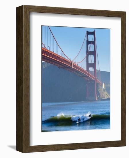 California, San Francisco, Golden Gate Bridge, USA-Alan Copson-Framed Photographic Print