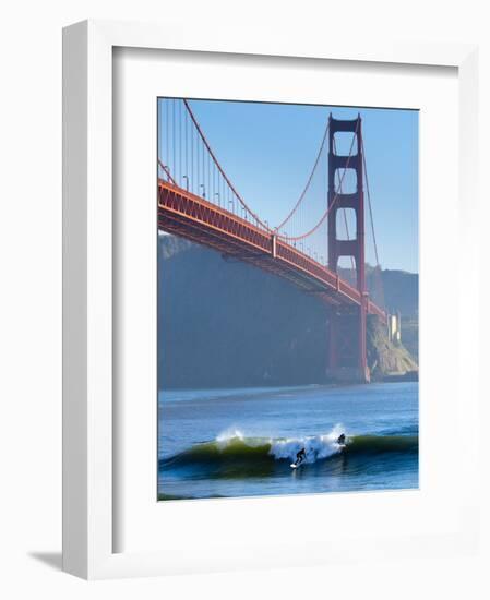 California, San Francisco, Golden Gate Bridge, USA-Alan Copson-Framed Photographic Print