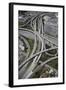 California, San Francisco, Interchange of 1-380 and US 101-David Wall-Framed Photographic Print