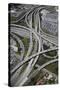 California, San Francisco, Interchange of 1-380 and US 101-David Wall-Stretched Canvas