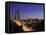 California, San Francisco, Oakland Bay Bridge and City Skyline, USA-Michele Falzone-Framed Stretched Canvas