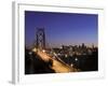 California, San Francisco, Oakland Bay Bridge and City Skyline, USA-Michele Falzone-Framed Photographic Print