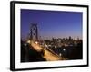 California, San Francisco, Oakland Bay Bridge and City Skyline, USA-Michele Falzone-Framed Photographic Print