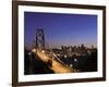 California, San Francisco, Oakland Bay Bridge and City Skyline, USA-Michele Falzone-Framed Photographic Print