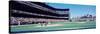 California, San Francisco, Sbc Ballpark, Spectator Watching the Baseball Game in the Stadium-null-Stretched Canvas