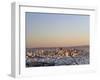 California, San Francisco, Skyline Viewed from Twin Peaks, USA-Michele Falzone-Framed Photographic Print