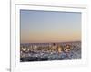 California, San Francisco, Skyline Viewed from Twin Peaks, USA-Michele Falzone-Framed Photographic Print