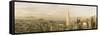 California, San Francisco, Skyline with Transamerica Building-null-Framed Stretched Canvas
