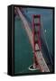 California, San Francisco, Traffic on Golden Gate Bridge-David Wall-Framed Stretched Canvas