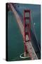 California, San Francisco, Traffic on Golden Gate Bridge-David Wall-Stretched Canvas