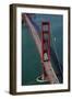 California, San Francisco, Traffic on Golden Gate Bridge-David Wall-Framed Photographic Print