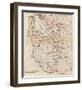 California: San Mateo, Santa Cruz, Santa Clara, Alameda, and Contra Costa Counties, c.1896-George W^ Blum-Framed Art Print